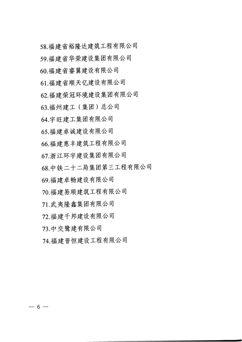 榮獲2019年度南平市抗洪搶險(xiǎn)救災(zāi)履行社會責(zé)任優(yōu)秀建筑業(yè)企業(yè)表揚(yáng)
